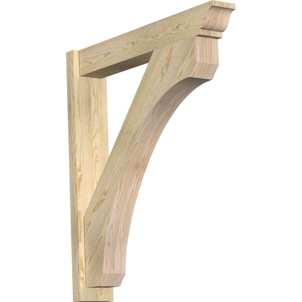 Ekena Millwork Legacy Traditional Rough Sawn Outlooker, Douglas Fir, 6"W x 34"D x 38"H OUT06X34X38LEC01RDF - main